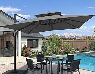 Best Cantilever Patio Umbrella With Base (2026)