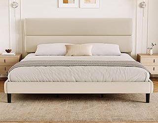 Best King Size Platform Bed With Headboard (2026)