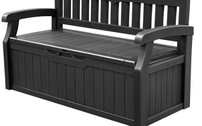 8 Best Outdoor Storage Benches for Hiding Garden Tools