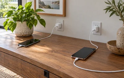 Organize Shared Charging Spots Without Loose Cords