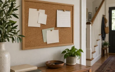 Plan a Household Noticeboard That Stays Readable