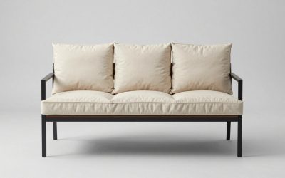 3 Seater Garden Bench Cushion: Sizes for 5 and 6 Ft Benches, Fill and Fabric