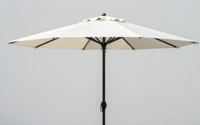 6.5 x 10 Ft Patio Umbrellas: Rectangular Shade for Long Tables
