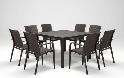 6 Seater Garden Table and Chairs: Sizes, Materials and Space You Need