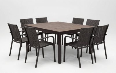 8 Seater Extendable Garden Tables: Open vs Closed Sizes, Leaf Mechanisms and Cover Fit