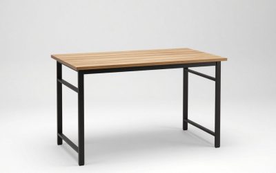 Outdoor Work Desk and Chair: Heights, Glare-Free Materials and a Workable Patio Setup