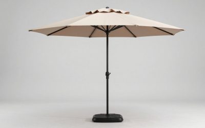 PHI VILLA 15 Ft Patio Umbrella: Span, Wind Vents and Weight Needs