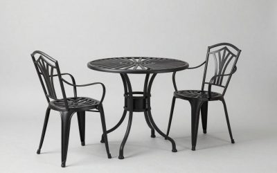 Wrought Iron Garden Table and Chairs: Weight, Rust Care and Cast Iron Differences
